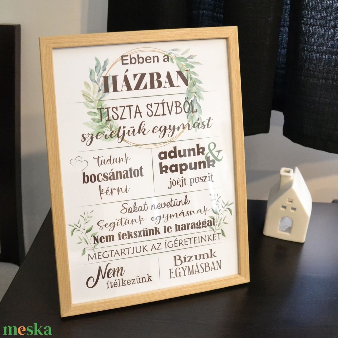 Ebben a házban... dekor grafika - házavató - lakásdekor - nappali - A/4-es fotópapírra vagy keretezve - otthon & lakás - dekoráció - fali és függő dekoráció - falra akasztható dekor - Meska.hu Ebben a házban... dekor grafika - házavató - lakásdekor - nappali - A/4-es fotópapírra vagy keretezve - otthon & lakás - dekoráció - fali és függő dekoráció - falra akasztható dekor - Meska.hu