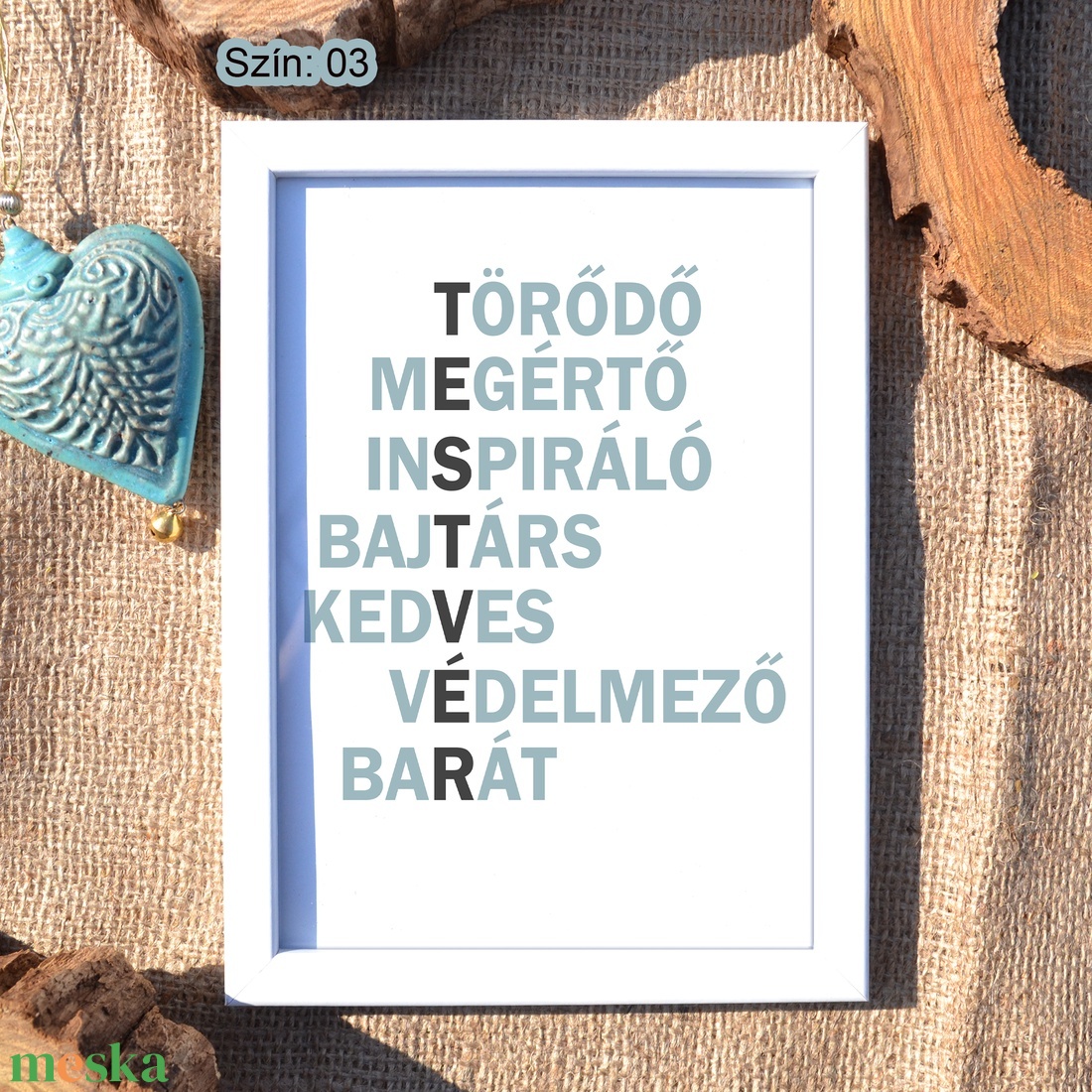 Testvér ajándék grafika A/4-es méretben (fotópapírra nyomtatva vagy keretezve) tesónak - művészet - grafika & illusztráció - digitális - Meska.hu