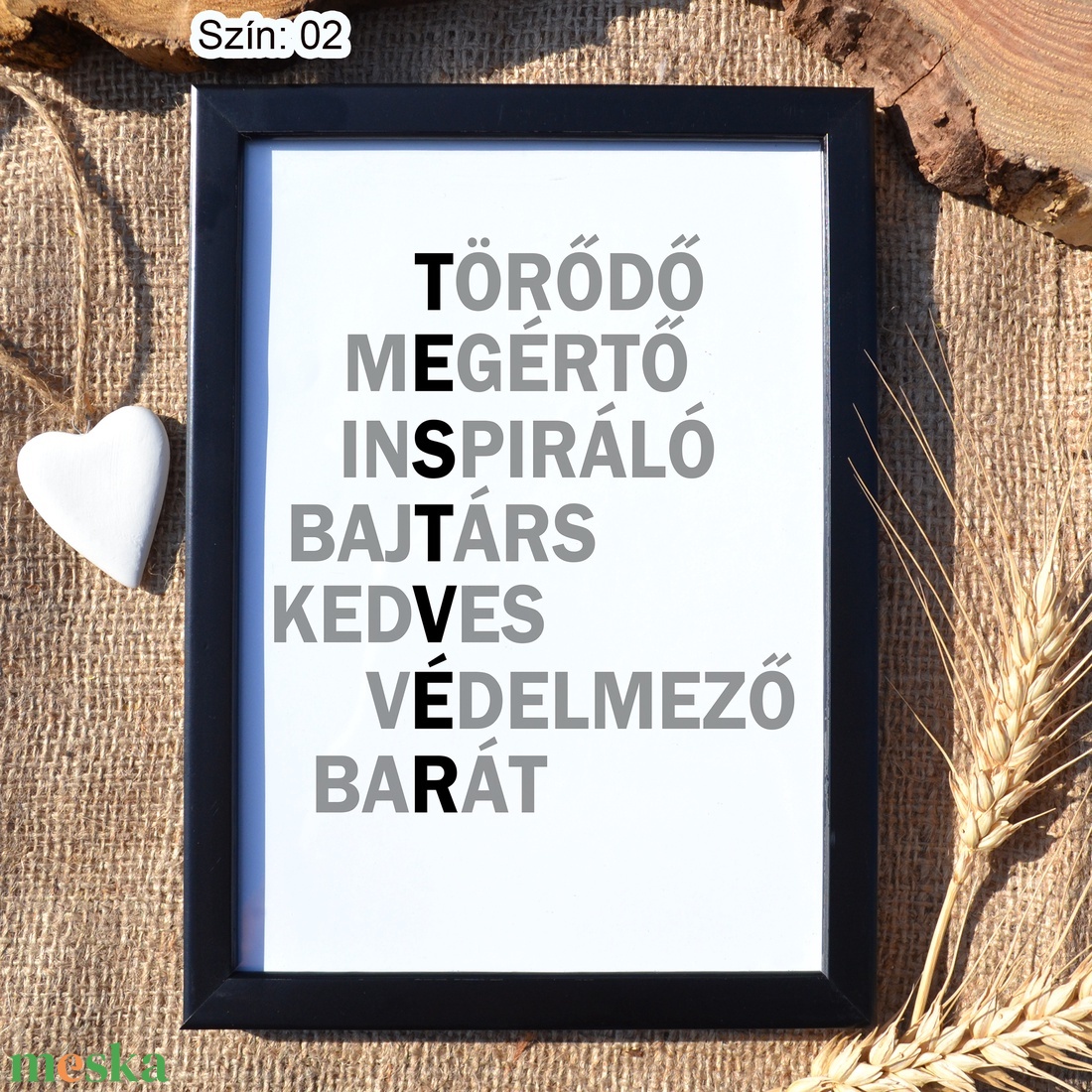 Testvér ajándék grafika A/4-es méretben (fotópapírra nyomtatva vagy keretezve) tesónak - művészet - grafika & illusztráció - digitális - Meska.hu