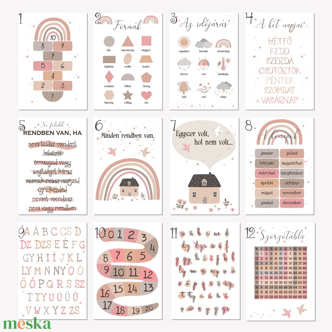 12 féle oktató és motiváló dekor print kisiskolásoknak A/4-es méretben (fotópapírra nyomtatva vagy keretezve) - otthon & életmód - dekoráció - fali és függő dekoráció - falra akasztható dekor - Meska.hu 12 féle oktató és motiváló dekor print kisiskolásoknak A/4-es méretben (fotópapírra nyomtatva vagy keretezve) - otthon & életmód - dekoráció - fali és függő dekoráció - falra akasztható dekor - Meska.hu