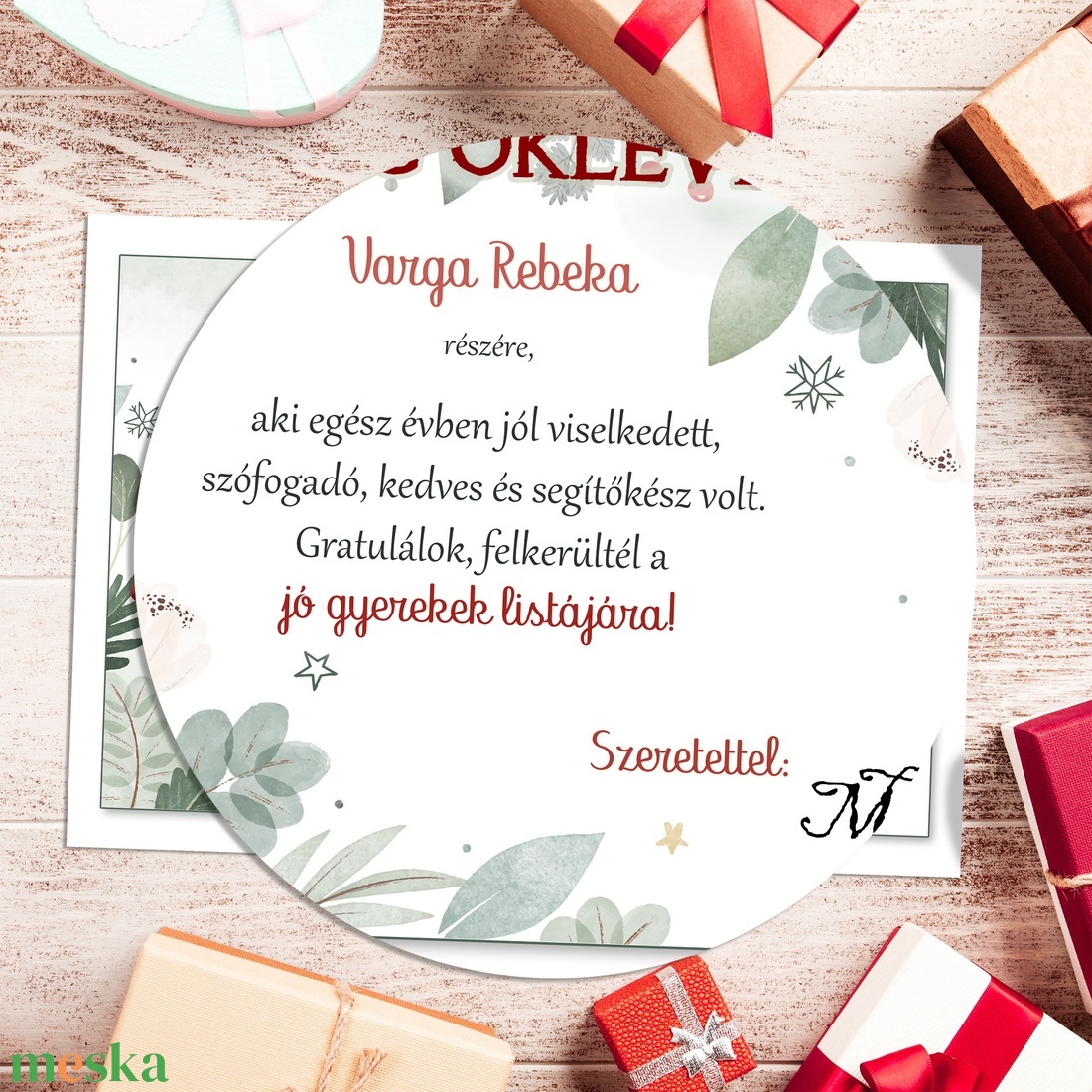Különleges oklevél a Mikulástól - névre szólóan (digitális kép vagy fotópapírra nyomtatva, vagy keretezve) - karácsony - mikulás - mikulás ajándékok - Meska.hu Különleges oklevél a Mikulástól - névre szólóan (digitális kép vagy fotópapírra nyomtatva, vagy keretezve) - karácsony - mikulás - mikulás ajándékok - Meska.hu