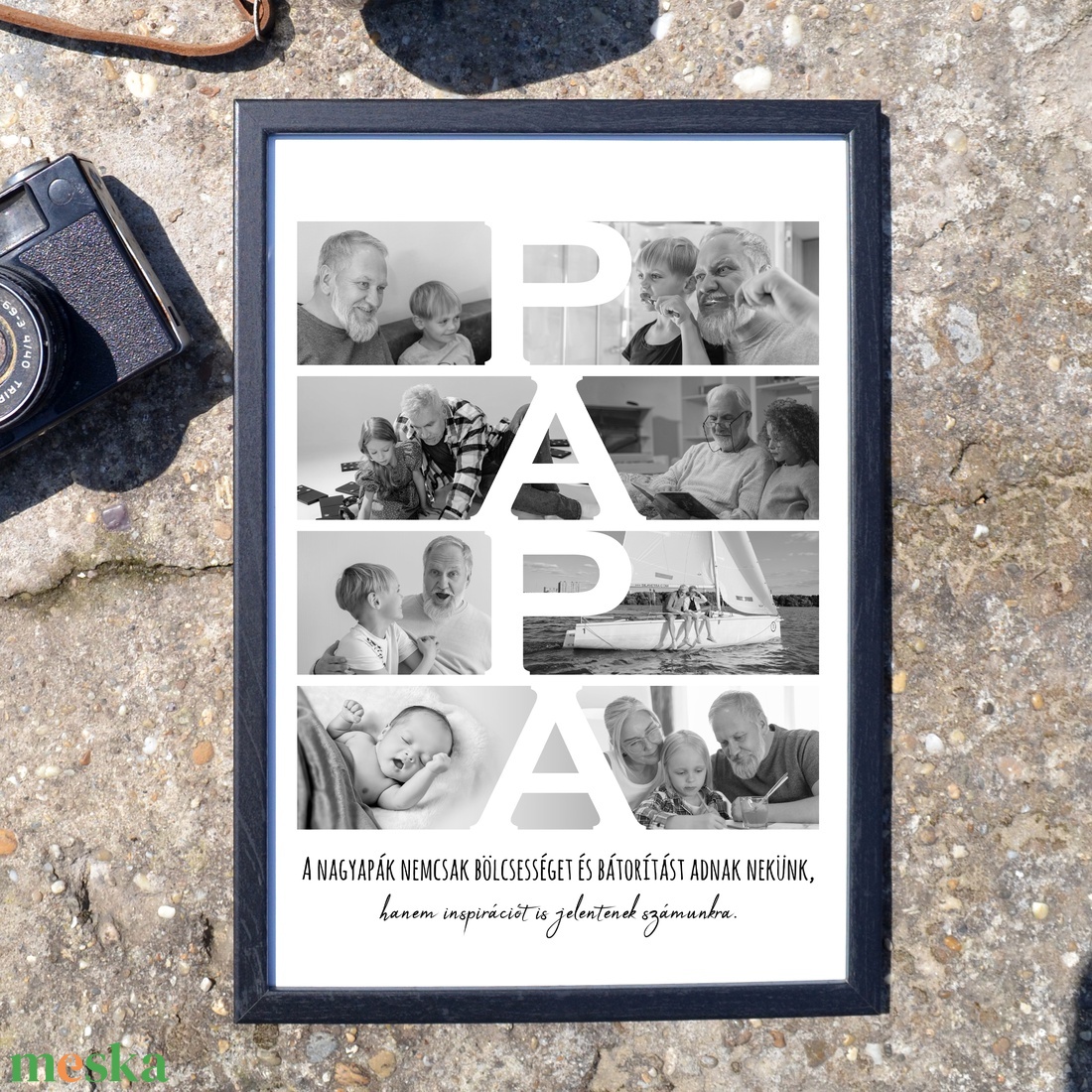 Fotókollázs papának! 8 db fényképpel, egyedi felirattal - színes vagy fekete-fehér grafika, print, papa, tata - művészet - grafika & illusztráció - digitális - Meska.hu Fotókollázs papának! 8 db fényképpel, egyedi felirattal - színes vagy fekete-fehér grafika, print, papa, tata - művészet - grafika & illusztráció - digitális - Meska.hu