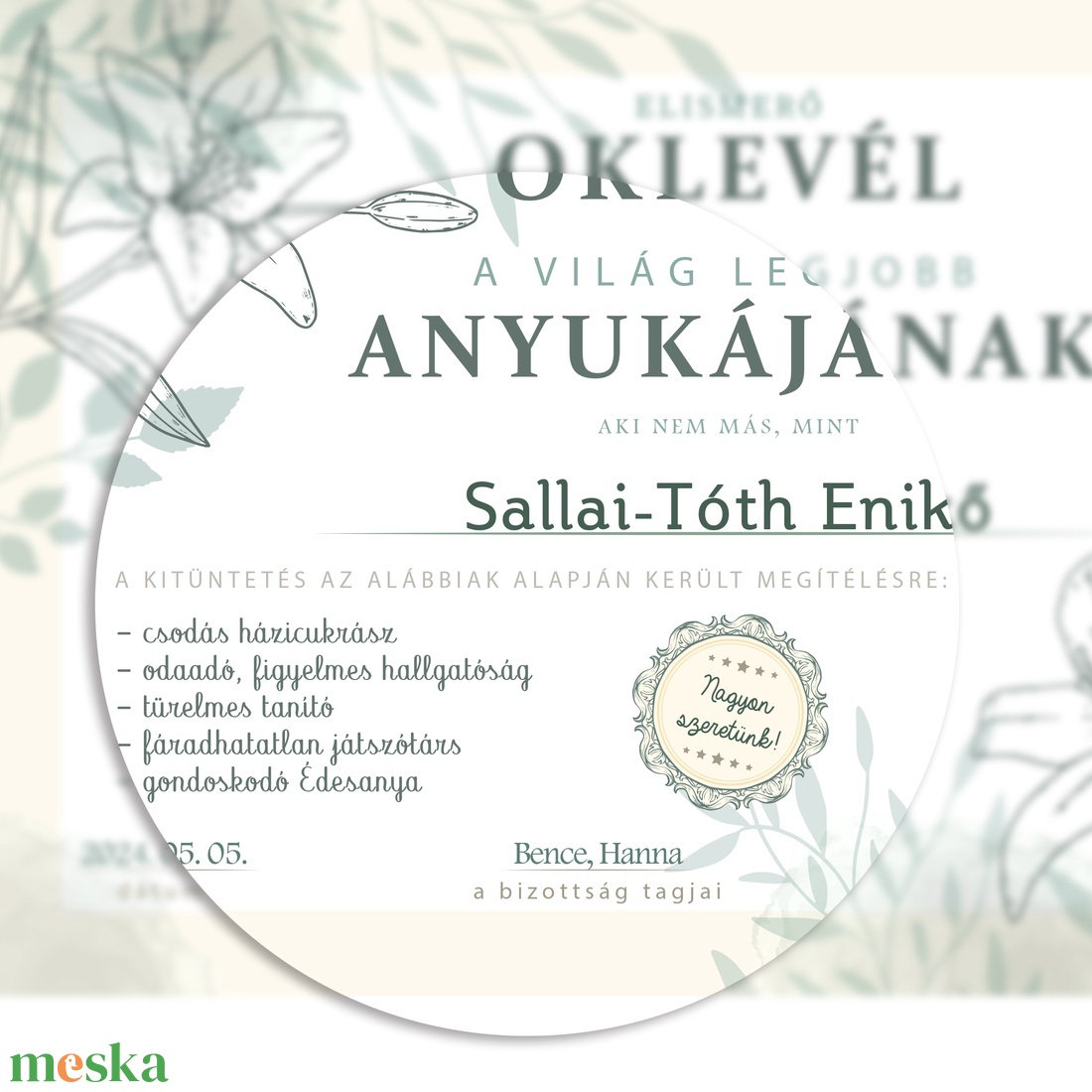 Gyönyörű oklevél a világ legjobb anyukájának! Anyák napi ajándék, digitálisan vagy fotópapírra, akár keretezve is! - művészet - grafika & illusztráció - digitális - Meska.hu Gyönyörű oklevél a világ legjobb anyukájának! Anyák napi ajándék, digitálisan vagy fotópapírra, akár keretezve is! - művészet - grafika & illusztráció - digitális - Meska.hu