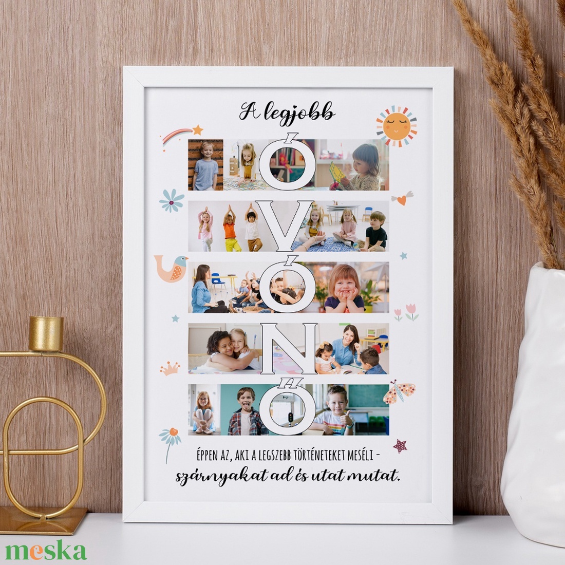 Fotókollázs a legjobb óvónőnek! 10 db fényképpel, egyedi felirattal - színes vagy fekete-fehér grafika, print - otthon & életmód - dekoráció - dísztárgy - Meska.hu Fotókollázs a legjobb óvónőnek! 10 db fényképpel, egyedi felirattal - színes vagy fekete-fehér grafika, print - otthon & életmód - dekoráció - dísztárgy - Meska.hu