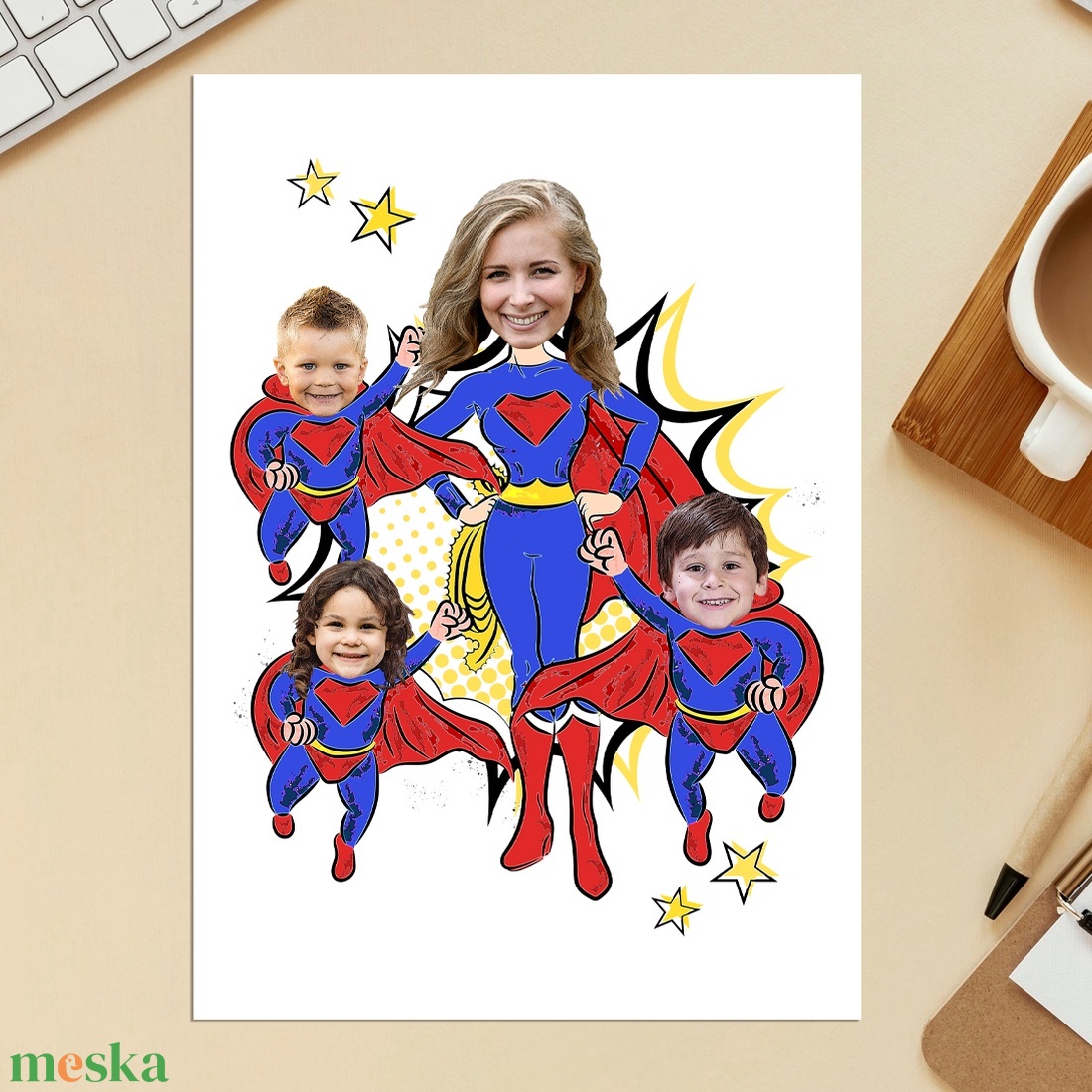Szuperanya 3 gyermekkel - Szuperhősös grafika anyának (digitálisan, fotópapíron vagy keretben) saját fotóid alapján! - művészet - grafika & illusztráció - digitális - Meska.hu Szuperanya 3 gyermekkel - Szuperhősös grafika anyának (digitálisan, fotópapíron vagy keretben) saját fotóid alapján! - művészet - grafika & illusztráció - digitális - Meska.hu
