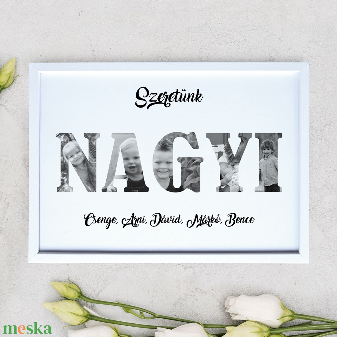 Szeretünk NAGYI! Fényképes anyák napi grafika saját fotókkal (digitálisan, fotópapíron vagy keretezve A/4) - művészet - grafika & illusztráció - digitális - Meska.hu Szeretünk NAGYI! Fényképes anyák napi grafika saját fotókkal (digitálisan, fotópapíron vagy keretezve A/4) - művészet - grafika & illusztráció - digitális - Meska.hu