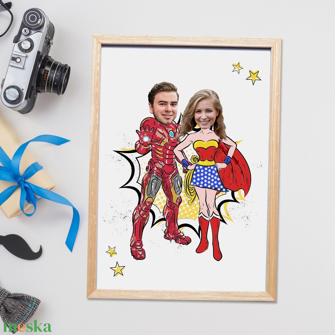 Szuperpáros! Szuperhősös grafika kedvesednek digitálisan, fotópapíron vagy keretezve (A/4) szerkeszthető ajándék - művészet - grafika & illusztráció - digitális - Meska.hu Szuperpáros! Szuperhősös grafika kedvesednek digitálisan, fotópapíron vagy keretezve (A/4) szerkeszthető ajándék - művészet - grafika & illusztráció - digitális - Meska.hu
