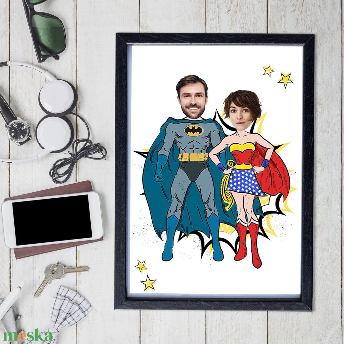 Szuperpáros! Szuperhősös Batmanes grafika választható figurákkal, fotópapíron vagy keretezve (A/4) - művészet - grafika & illusztráció - digitális - Meska.hu Szuperpáros! Szuperhősös Batmanes grafika választható figurákkal, fotópapíron vagy keretezve (A/4) - művészet - grafika & illusztráció - digitális - Meska.hu