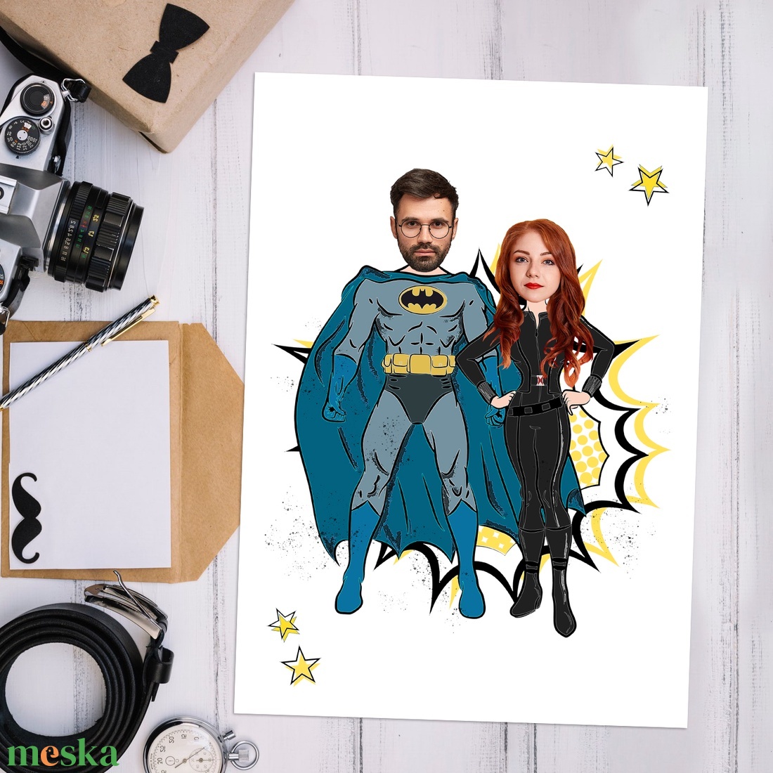 Szuperpáros! Szuperhősös Batmanes grafika választható figurákkal, fotópapíron vagy keretezve (A/4) - művészet - grafika & illusztráció - digitális - Meska.hu Szuperpáros! Szuperhősös Batmanes grafika választható figurákkal, fotópapíron vagy keretezve (A/4) - művészet - grafika & illusztráció - digitális - Meska.hu