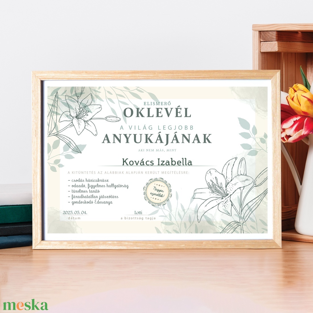 Gyönyörű oklevél a világ legjobb anyukájának! Anyák napi ajándék, digitálisan vagy fotópapírra, akár keretezve is! - művészet - grafika & illusztráció - digitális - Meska.hu Gyönyörű oklevél a világ legjobb anyukájának! Anyák napi ajándék, digitálisan vagy fotópapírra, akár keretezve is! - művészet - grafika & illusztráció - digitális - Meska.hu