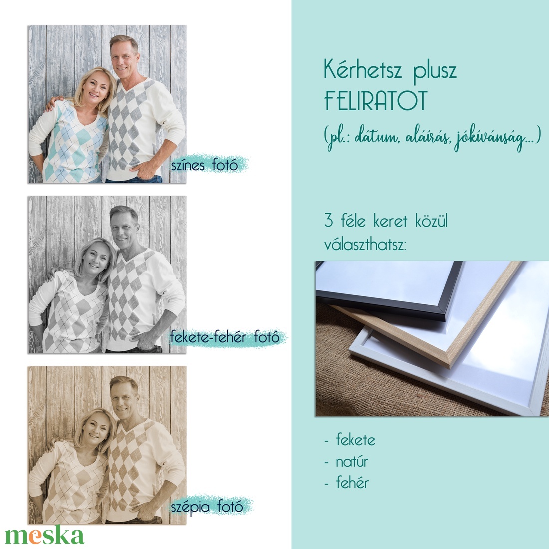 Saját fotó nyomtatása A4 méretben, választható képkerettel prémium fotópapírra - egyedi igény szerint - otthon & életmód - dekoráció - kép & falikép - képkeret - Meska.hu