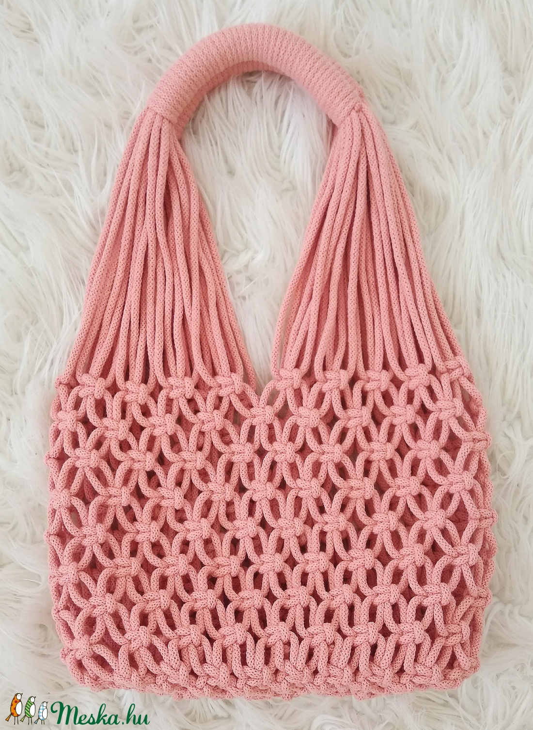 Makramé táska -  - Meska.hu