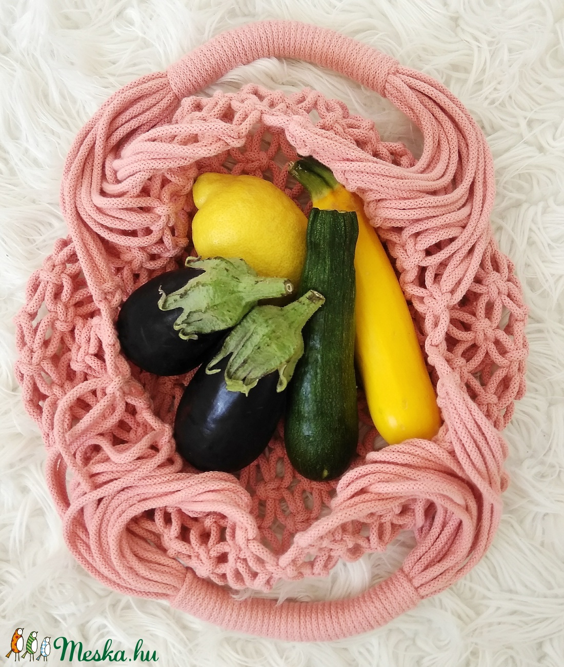 Makramé táska -  - Meska.hu