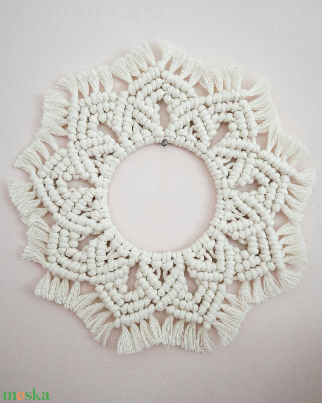 makramé koszorú, mandala, falidísz - otthon & életmód - dekoráció - spiritualitás - mandala - Meska.hu makramé koszorú, mandala, falidísz - otthon & életmód - dekoráció - spiritualitás - mandala - Meska.hu