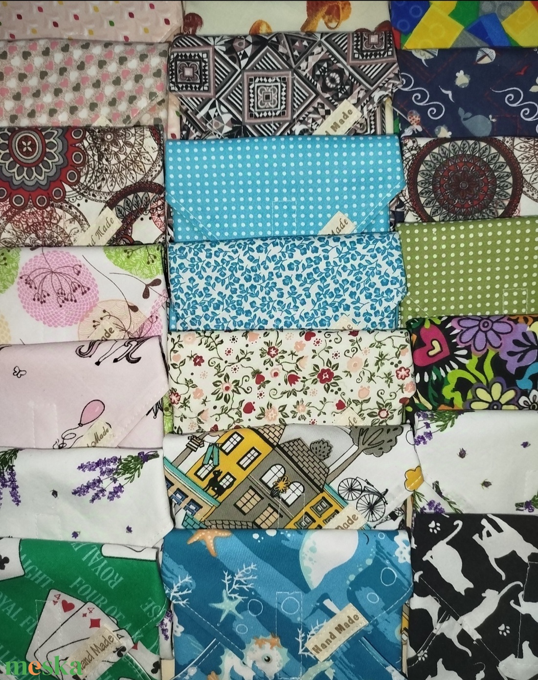 Újraszalvéta - táska & tok - uzsonna- & ebéd tartó - szendvics csomagoló - Meska.hu