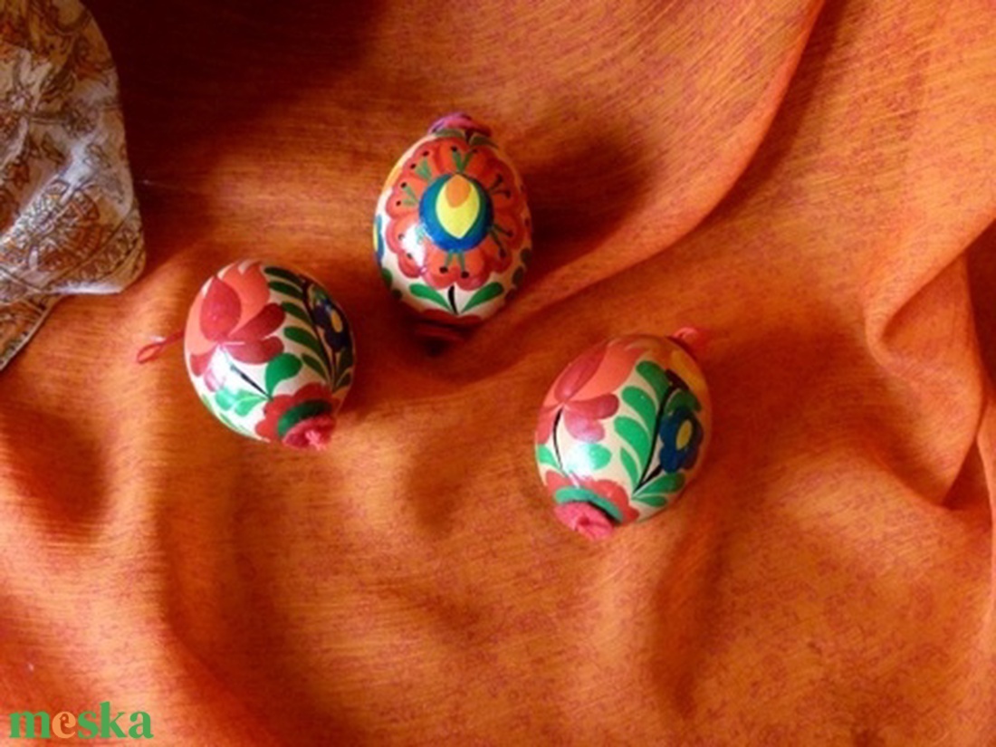 húsvéti matyó mintás hímes tojás szett - otthon & életmód - dekoráció - dísztárgy - Meska.hu