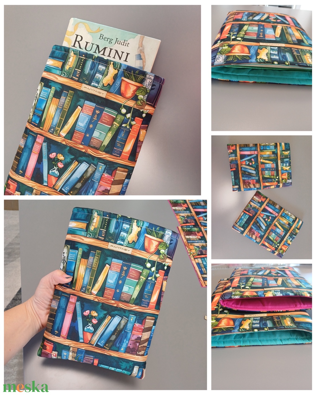 Könyvtartó tok, könyvtok - könyv & zene - könyvtok - Meska.hu