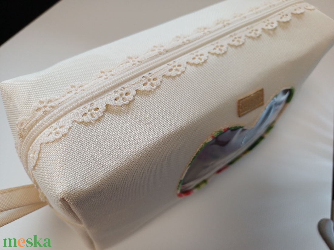 Különleges neszeszer, tulipános - táska & tok - neszesszer - Meska.hu