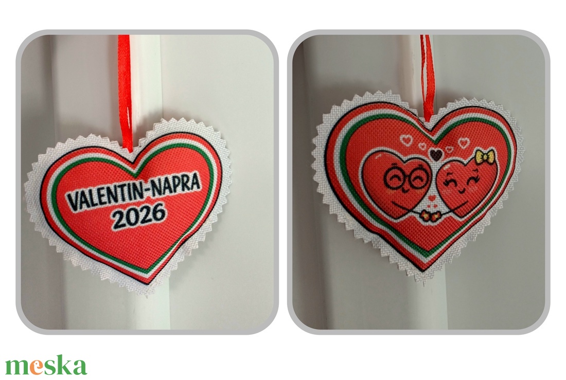 Valentin-napi illatos szívecskék  - táska & tok - kulcstartó & táskadísz - kulcstartó - Meska.hu