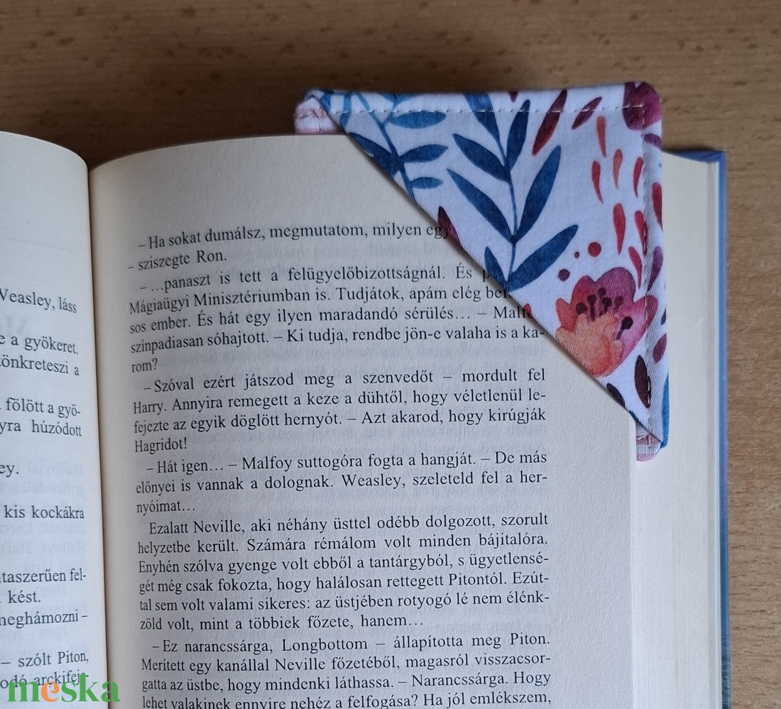 Sarok könyvjelző  - könyv & zene - könyvjelző - Meska.hu