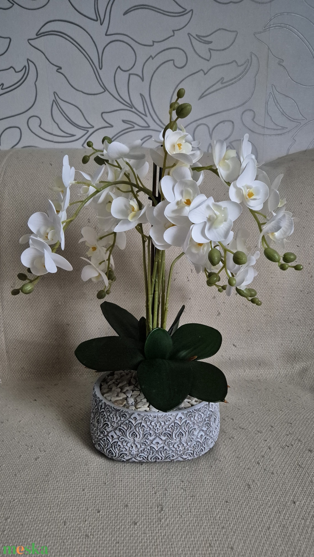 Élethű orchidea - otthon & életmód - dekoráció - asztal és polc dekoráció - asztaldísz - Meska.hu