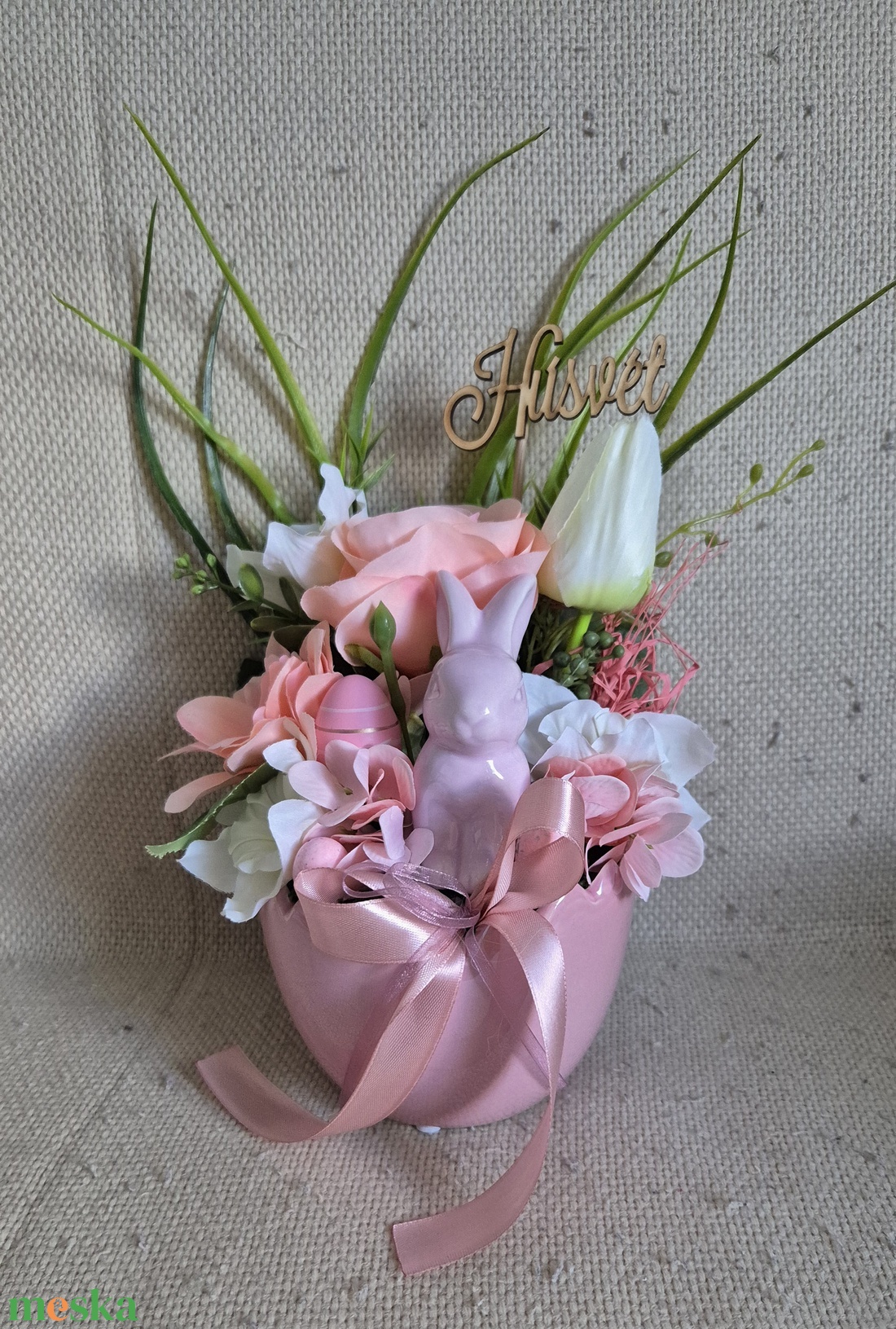 Húsvéti asztaldísz - otthon & életmód - dekoráció - asztal és polc dekoráció - asztaldísz - Meska.hu