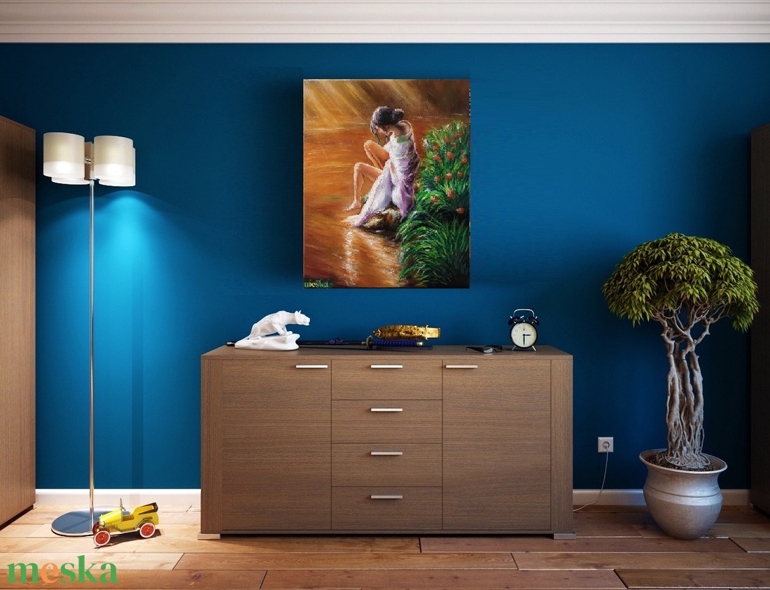 Reggel a tónál Szőke Gábor olajfestmény - művészet - festmény - olajfestmény - Meska.hu Reggel a tónál Szőke Gábor olajfestmény - művészet - festmény - olajfestmény - Meska.hu