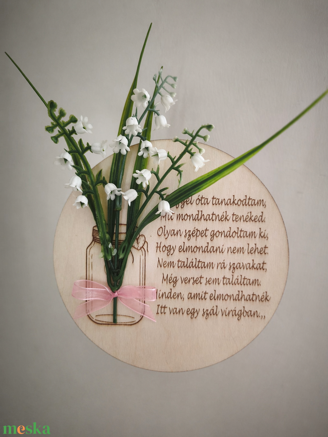 Anyák napi tábla  - otthon & életmód - dekoráció - ajtó- és ablak dekoráció - ajtódísz & kopogtató - Meska.hu