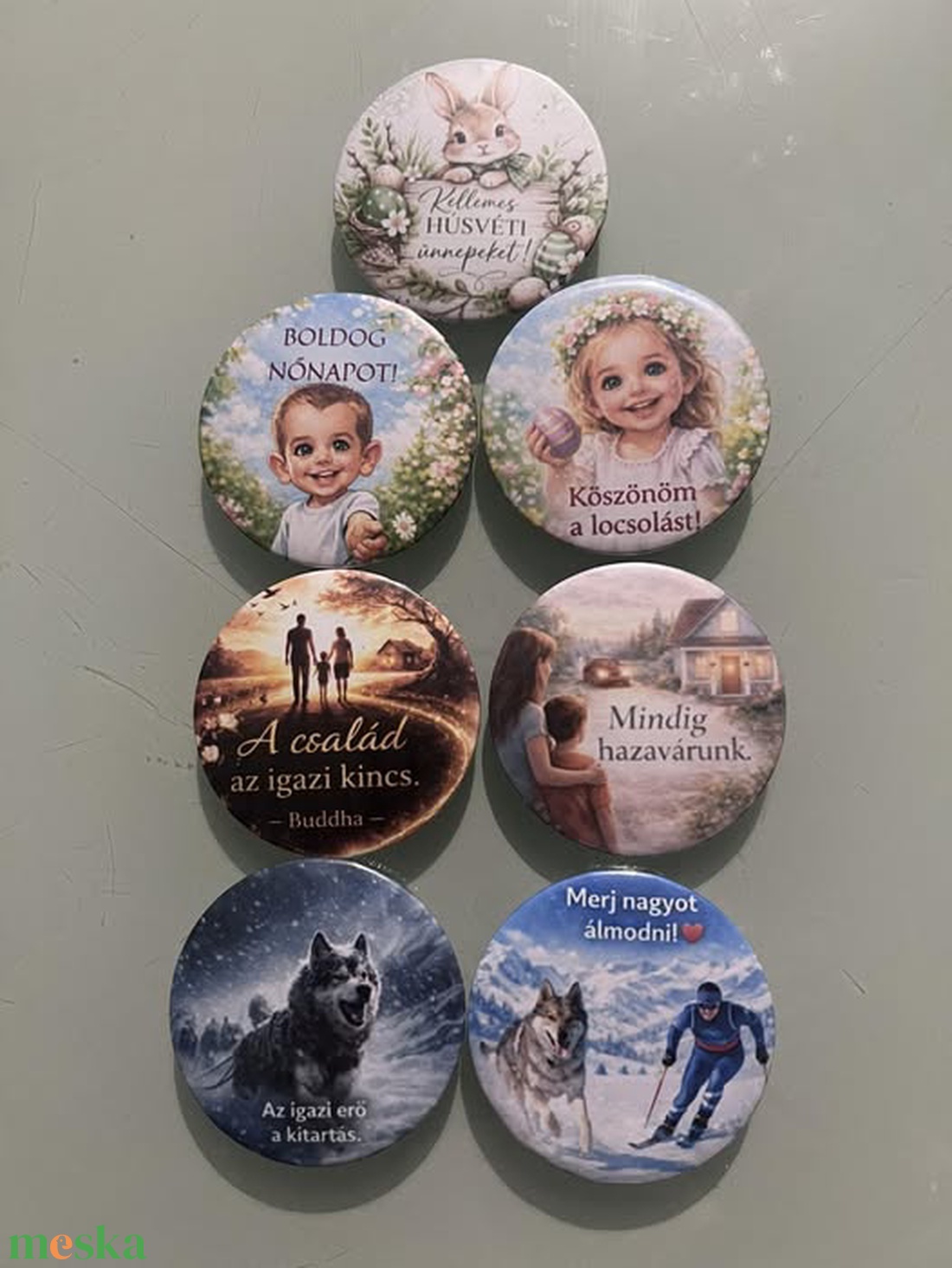 Hűtőmágnes vagy kulcstartó - táska & tok - kulcstartó & táskadísz - kulcstartó - Meska.hu