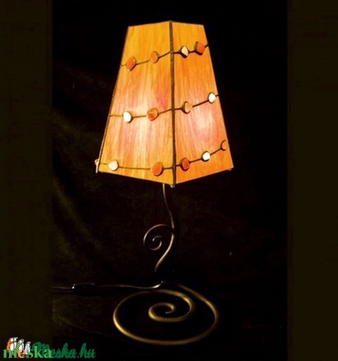 Karneol-hegyikristály tiffany lámpa - otthon & életmód - lámpa - asztali lámpa - Meska.hu Karneol-hegyikristály tiffany lámpa - otthon & életmód - lámpa - asztali lámpa - Meska.hu