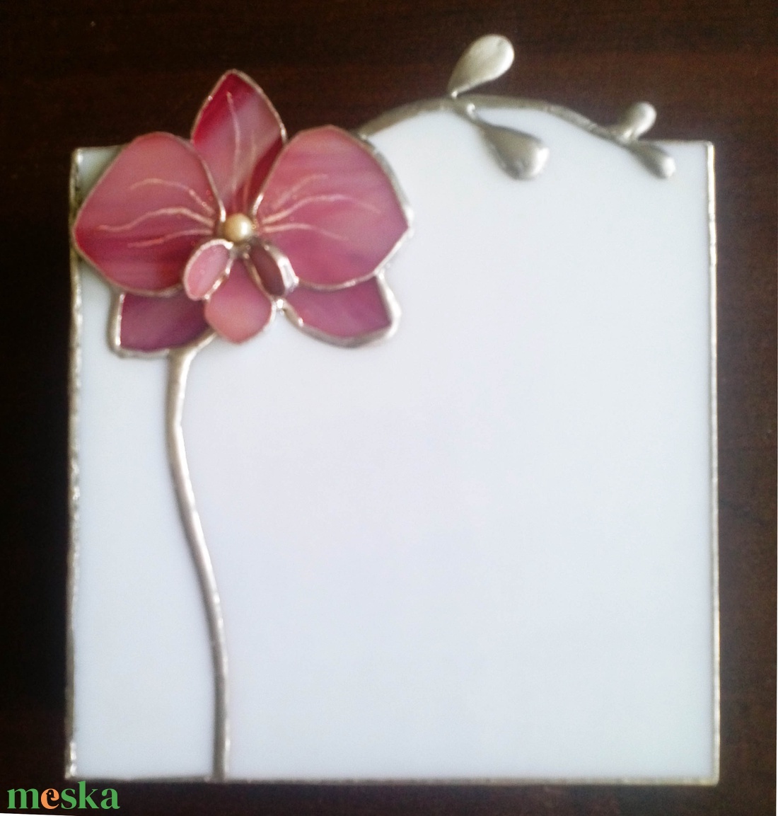 3D Orchideás ékszerdoboz tiffany üvegből - ékszer - ékszertartó - ékszerdoboz - Meska.hu 3D Orchideás ékszerdoboz tiffany üvegből - ékszer - ékszertartó - ékszerdoboz - Meska.hu