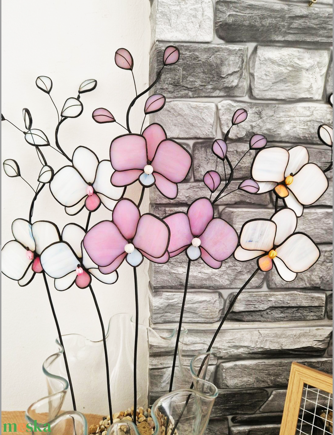 Orchidea fürt hölgyeknek - otthon & életmód - dekoráció - asztal és polc dekoráció - asztaldísz - Meska.hu