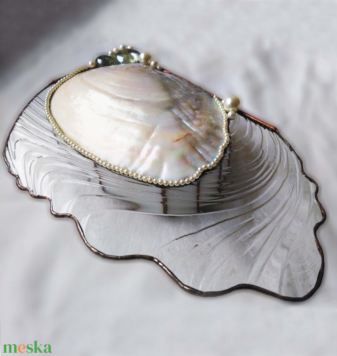 Mother of pearl luxus ékszerdoboz - ékszer - ékszertartó - ékszerdoboz - Meska.hu