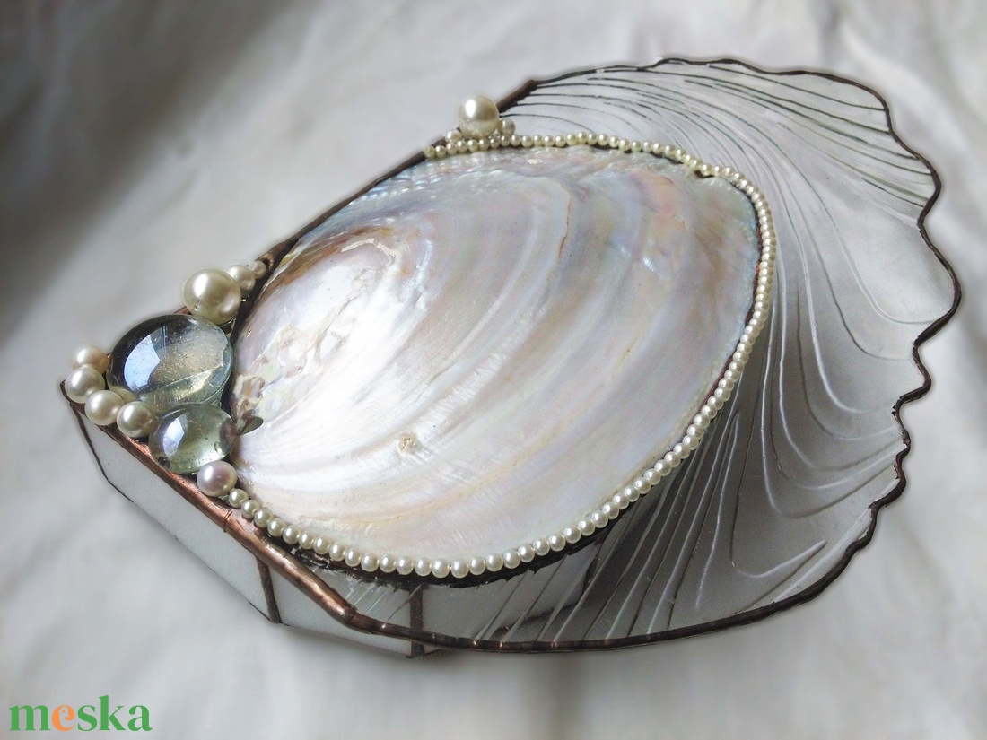 Mother of pearl luxus ékszerdoboz - ékszer - ékszertartó - ékszerdoboz - Meska.hu