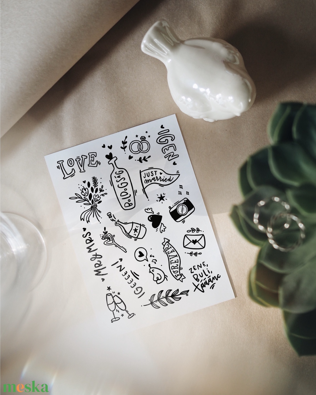 Ideiglenes tetkó // ESKÜVŐ (A6 méretű ív) - művészet - grafika & illusztráció - digitális - Meska.hu Ideiglenes tetkó // ESKÜVŐ (A6 méretű ív) - művészet - grafika & illusztráció - digitális - Meska.hu
