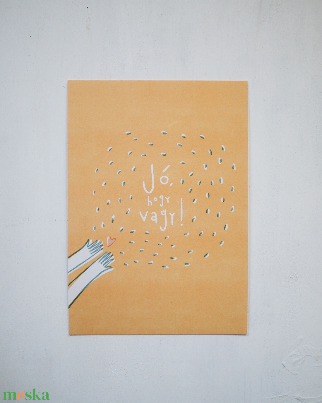 Jó, hogy vagy! A6 print - otthon & életmód - papír, írószer - Meska.hu Jó, hogy vagy! A6 print - otthon & életmód - papír, írószer - Meska.hu