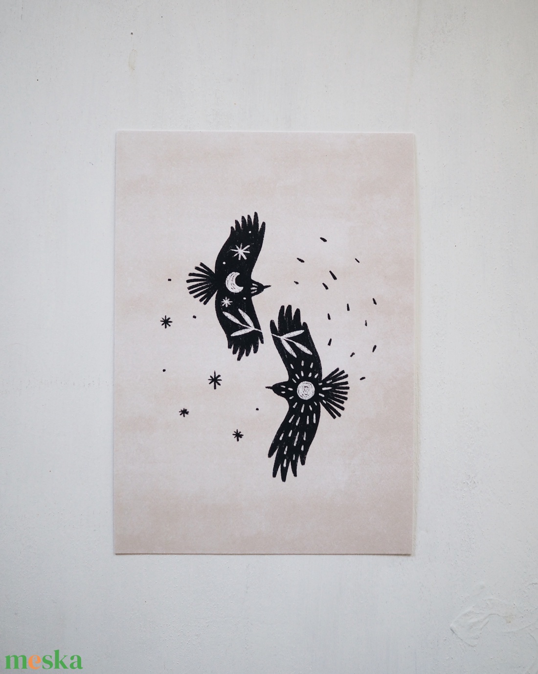 Szárnyalás A6 print - művészet - grafika & illusztráció - művészi nyomat - Meska.hu Szárnyalás A6 print - művészet - grafika & illusztráció - művészi nyomat - Meska.hu
