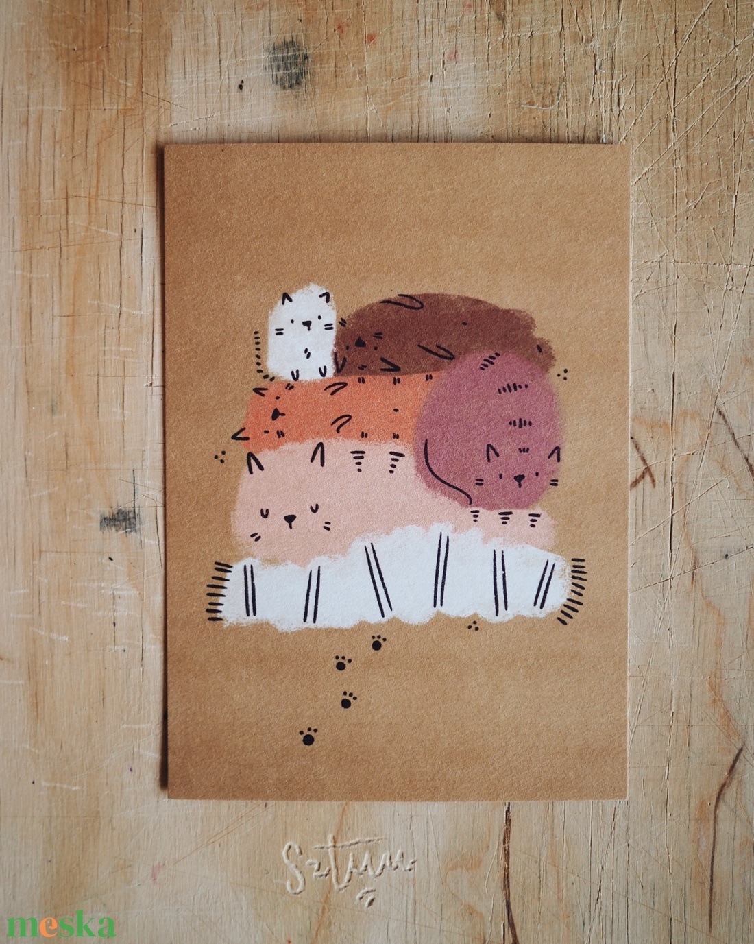 Cica A6 print - művészet - grafika & illusztráció - digitális - Meska.hu Cica A6 print - művészet - grafika & illusztráció - digitális - Meska.hu