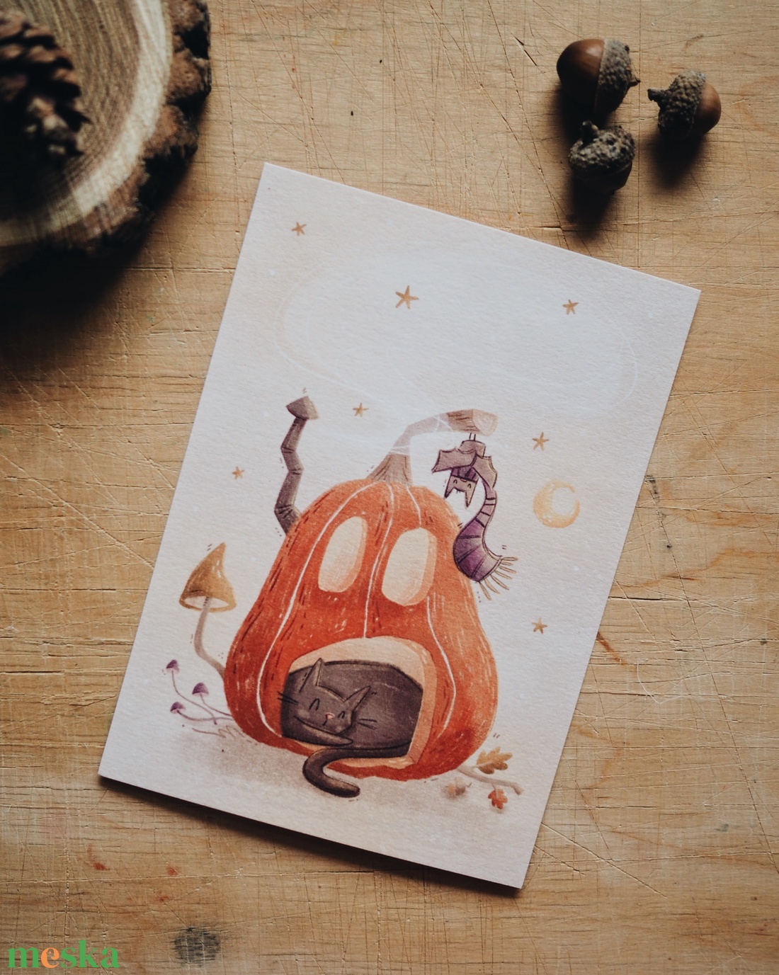 Halloween A6 print - művészet - grafika & illusztráció - digitális - Meska.hu Halloween A6 print - művészet - grafika & illusztráció - digitális - Meska.hu
