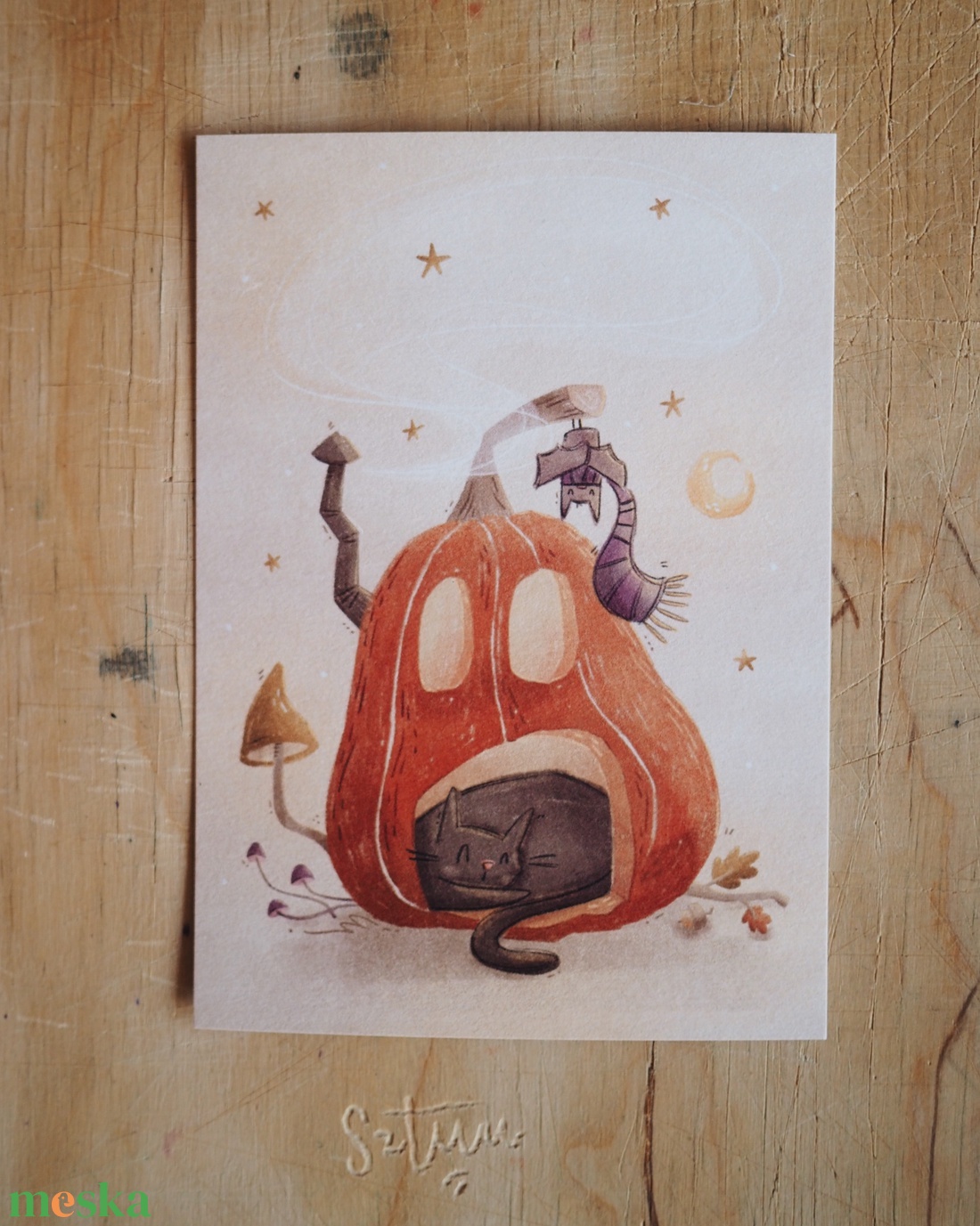 Halloween A5 méretű print - otthon & életmód - papír, írószer - Meska.hu Halloween A5 méretű print - otthon & életmód - papír, írószer - Meska.hu