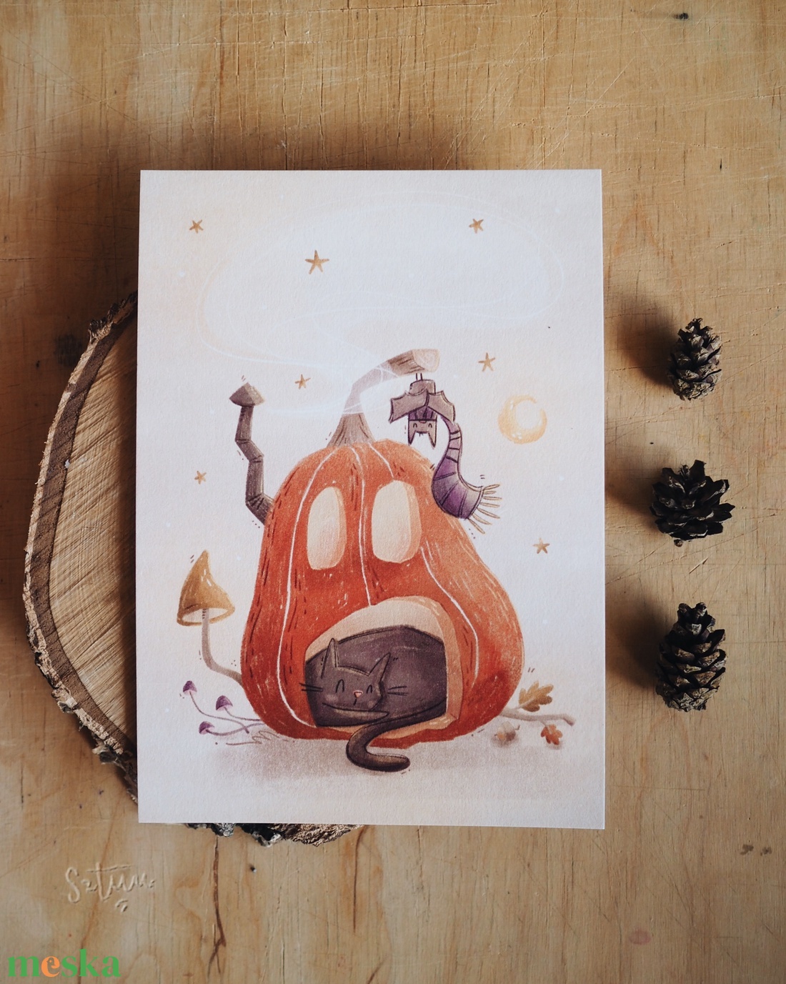 Halloween A5 méretű print - otthon & életmód - papír, írószer - Meska.hu Halloween A5 méretű print - otthon & életmód - papír, írószer - Meska.hu