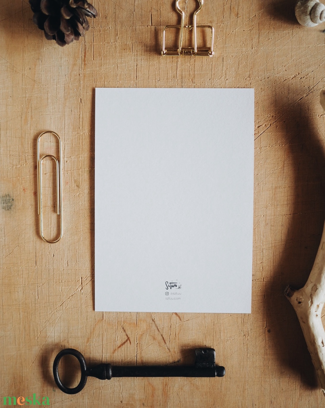 Otthon vagyok A6 print - művészet - grafika & illusztráció - digitális - Meska.hu