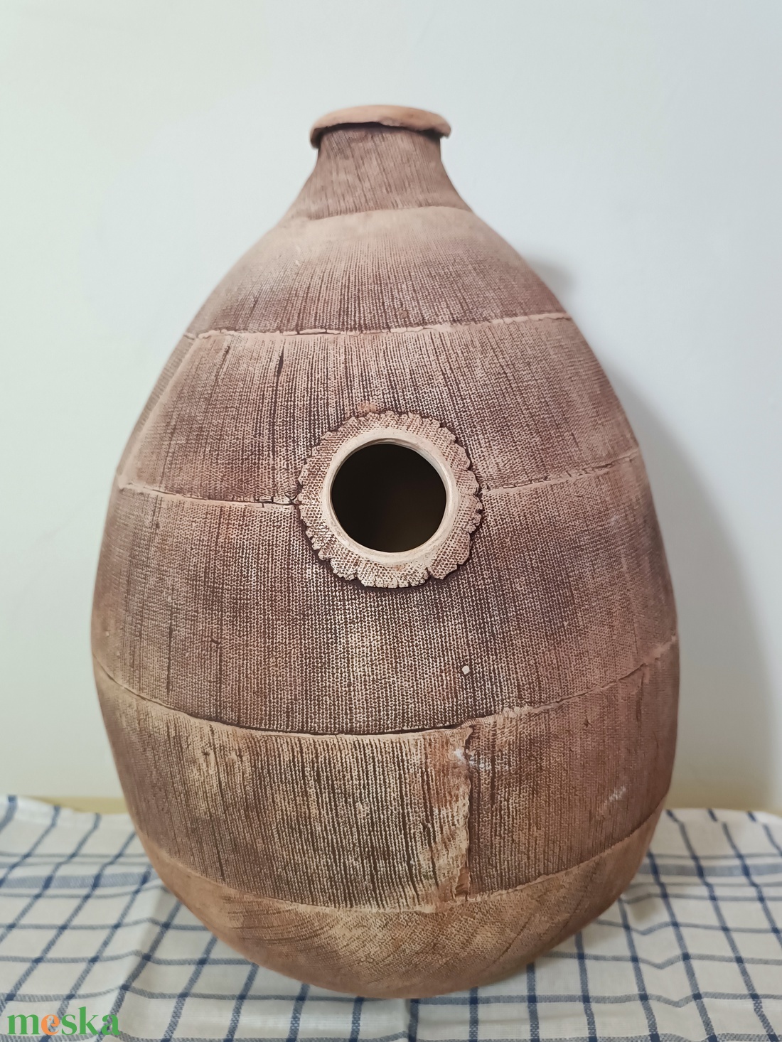 Nagy rusztikus udu (kerámia hangszer) - könyv & zene - hangszer & hangszertok - Meska.hu