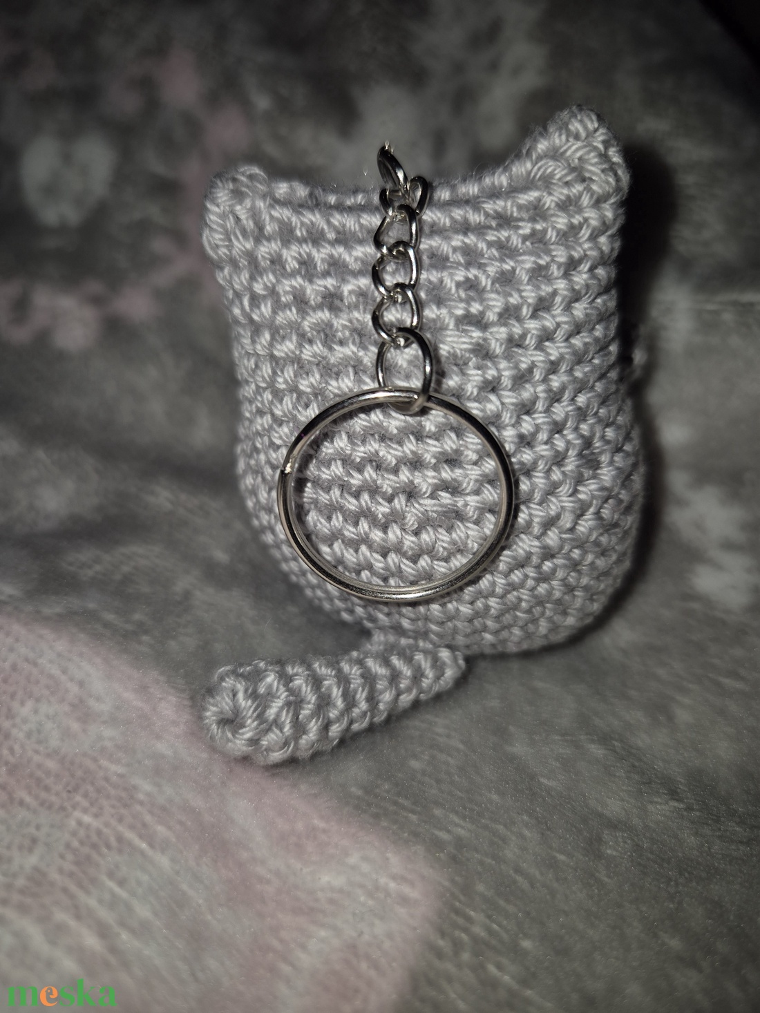 Cicás kulcstartó  - táska & tok - kulcstartó & táskadísz - kulcstartó - Meska.hu