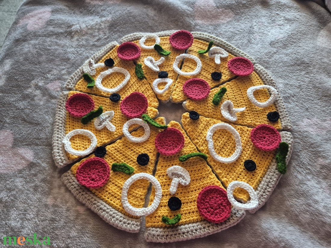 Pizza - játék & sport - gyerekkonyha - játék ételek - Meska.hu