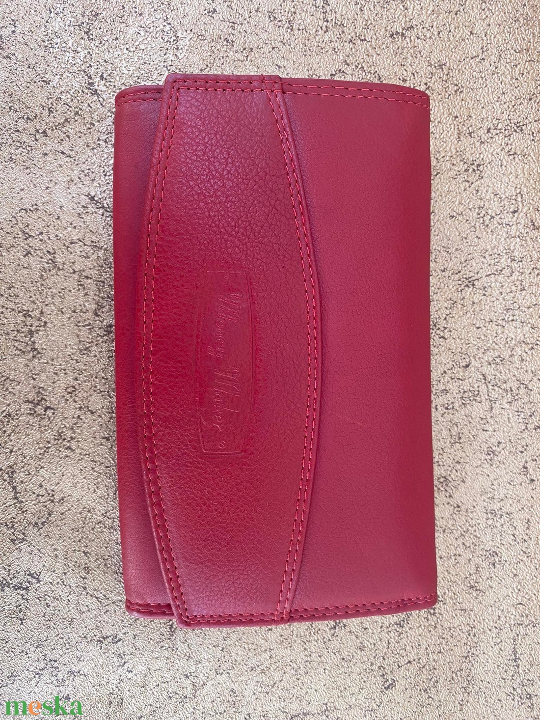 Női  bőr pénztárca RFID védelemmel - táska & tok - pénztárca & más tok - pénztárca - Meska.hu