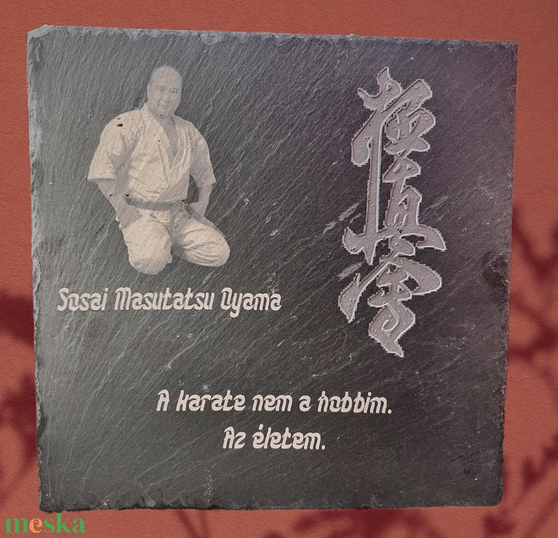 Masutatsu Oyama emléktábla 30 x 30 cm - otthon & életmód - dekoráció - kép & falikép - táblakép - Meska.hu Masutatsu Oyama emléktábla 30 x 30 cm - otthon & életmód - dekoráció - kép & falikép - táblakép - Meska.hu