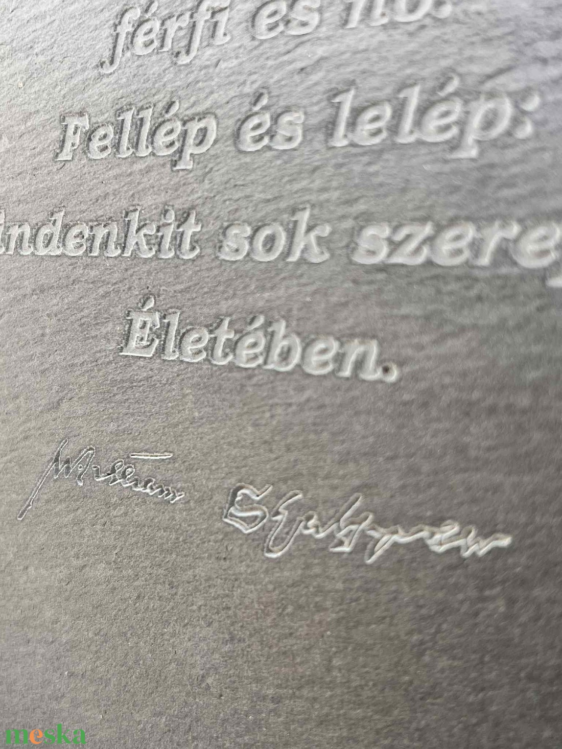 William Shakespeare színházi emléktábla 40 x 20 cm - - Meska.hu William Shakespeare színházi emléktábla 40 x 20 cm - - Meska.hu