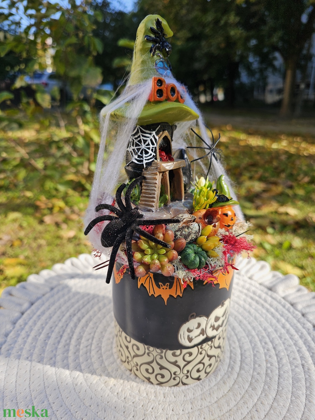 Halloween-i bögrés dekoráció - otthon & életmód - dekoráció - asztal és polc dekoráció - asztaldísz - Meska.hu Halloween-i bögrés dekoráció - otthon & életmód - dekoráció - asztal és polc dekoráció - asztaldísz - Meska.hu