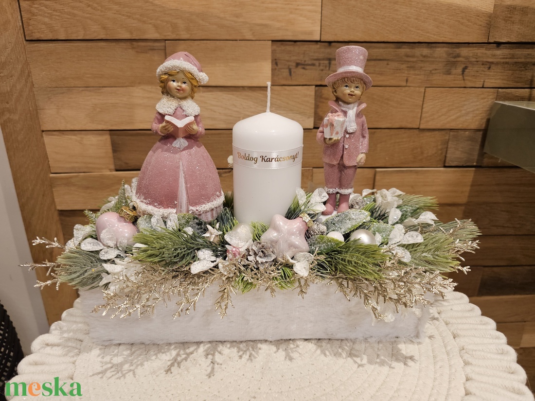 Rosegold téli jelenetes adventi asztali dekoráció - karácsony - adventi díszek - adventi asztaldísz - Meska.hu Rosegold téli jelenetes adventi asztali dekoráció - karácsony - adventi díszek - adventi asztaldísz - Meska.hu